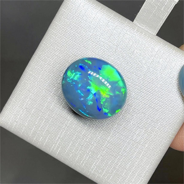 10.58ct black opal 15.1x13.3x8.5MM